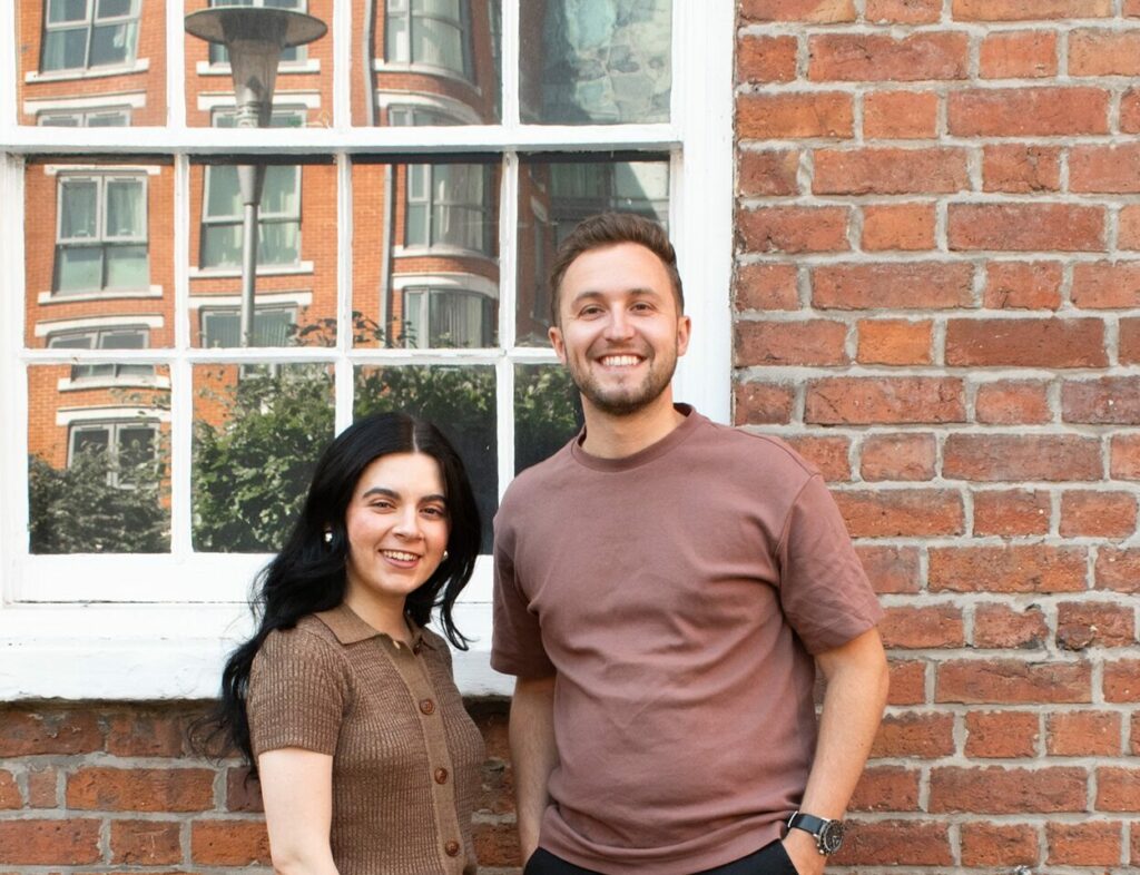 Ioana Batcu, senior account executive, and Jonny Hodges, account director at Cartwright Communications